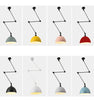 Modern Telescopic Pendant Light Metal Folding Multicolor Ceiling Lamp Fixture Dining Room Study Bar Rotatable Home Decor Lustres