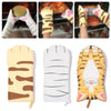 Cute Cartoon Cat Paws Pattern Oven Mitts Cotton Insulation Gloves Anti-Scalding Heat Resistant Baking Supply Microwave Tool