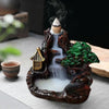 Backflow Incense Burner New Ornaments Incense Burner Ceramic Waterfall Backflow Incense Holder Incense Cones For Home Incense