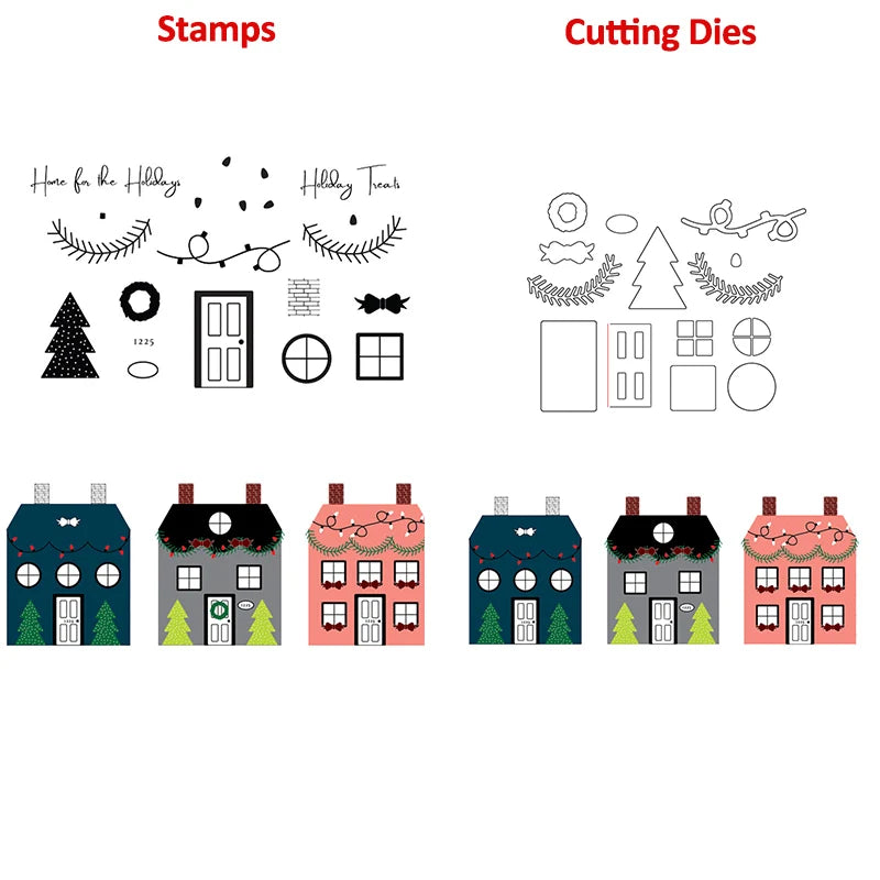 Clearance Stamps Cute Animals Merry Christams Transparent Clear Stamps for DIY Scrapbooking Paper Cards Link 4