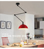 Modern Telescopic Pendant Light Metal Folding Multicolor Ceiling Lamp Fixture Dining Room Study Bar Rotatable Home Decor Lustres