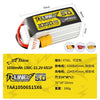 TATTU R-LINE 5.0 4S 6S 1050/1200/14001550mAh 150C lithium battery with XT60 plug suitable for FPV freestyle racing