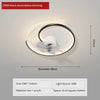 Modern Minimalist Ceiling Lamps For Living Room Fan Lights Intelligent Home Bedroom Restaurant Silent Fan Pendant Light Fixtures