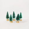 5Pcs Mini Christmas Trees Plastic Artificial Christmas Tree Ornament Winter Snow Tabletop Diy Craft Christmas Decoration 2024