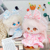 Cute Doll Lovely Clothes With Headband Accessories 2 Colors Flower Bud Skirt Accessories 10/20cm Cotton Doll/EXO Idol Dolls