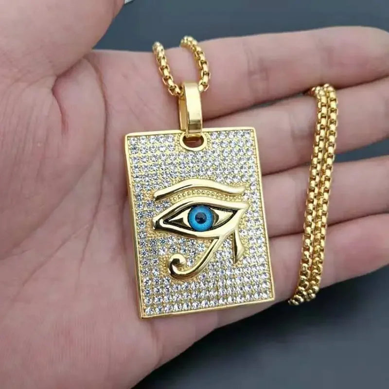 Hip Hop Ice Out Dollar Money Bag Necklace Shiny Cubic Zirconia Wallet Pendant for Men Women Hip Hop Rock Rap Cool Jewelry