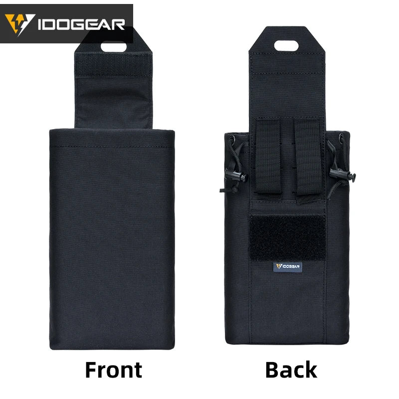 IDOGEAR Tactical Foldable Recycling Bag Dump Pouch MOLLE Drop Pouch durable Mini  35116