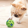 Interactive Dog Toy, Fun Giggle Sounds When Rolled or Shaken Rolling Pet Balls to Grind Teeth and Relieve Boredom