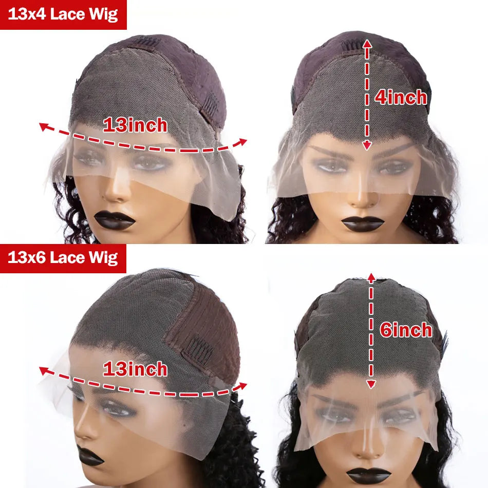 613 13x6 HD Transparent Blonde Front Human Hair Body wave Lace Frontal Wig Brazilian Hair For Black Women