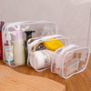 1/3pcs Transparent Storage Bags Women Makeup Cosmetic Cases Organizer Travel Waterproof Wash Pouch Holder Large Capacity PVC Bag