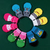 4pcs Winter Pet Dog Socks Small Cat Knit Warm Socks Dog Anti-Slip Socks Chihuahua Thick Paw Protector Booties Pet Accessories