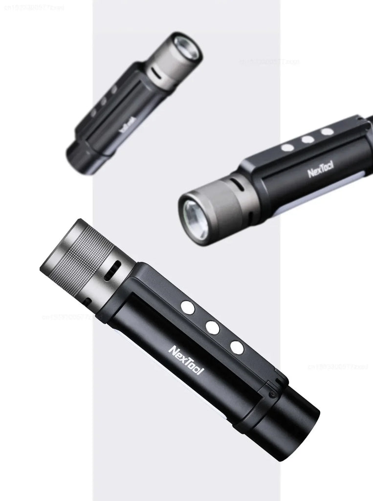 Xiaomi NexTool Outdoor 6 in 1 LED Flashlight Ultra Bright Torch Waterproof  Rechargeable Portable Hand Lantern 3 Lighting Mode