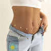 Sexy Double Women Butterfly Pendant Waist Chain Summer Beach Bikini Body Chain Jewelry