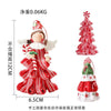 Christmas Soft Pottery Pendant Cute Angel Candy Tree Hangable Charm Ornament for Indoor Outdoor Garden Yard Xmas Tree Decors