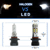 2pcs LED headlight Lamp bulb 9005XS HB3A 9006XS HB4A For VW Volvo V70 Chrysler high Low beam Canbus Driving Lamp 12V White 6500K