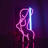 Sexy Lady Neon Sign Woman Body Pink Led Lights USB Powered Wall Light Up Signf For Home Bedroom Party Bar Night Club Room Decor