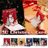 3d Pop Up Greeting Cards With Envelope Friend Family Blessing Postcard For Holiday Birthday New Year Christmas Gifts Xmas Decor