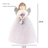 2025 Christmas Tree Topper Angel Fairy LED Light Up Three-dimensional Christmas Tree Top Decoration Ornament