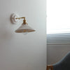 IWHD Nordic Modern Ceramic LED Wall Lamp Sconce Pull Chain Switch Beside Bedroom Bathroom Mirror Stair Light Applique Murale