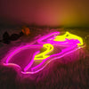 Sexy Lady Neon Sign Woman Body Pink Led Lights USB Powered Wall Light Up Signf For Home Bedroom Party Bar Night Club Room Decor