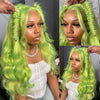 613 13x6 HD Transparent Blonde Front Human Hair Body wave Lace Frontal Wig Brazilian Hair For Black Women