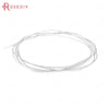 0.3MM 0.4MM 0.5MM 0.6MM 0.7MM 0.8MM 1MM 1.2MM 24K Gold Color Brass Make Shape Metal Wire High Quality Jewelry Accessories