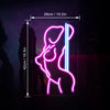 Sexy Lady Neon Sign Woman Body Pink Led Lights USB Powered Wall Light Up Signf For Home Bedroom Party Bar Night Club Room Decor