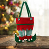 10-1pcs Christmas Candy Bags Santa Gift Bag Christmas Decorations 2023 Navidad Xmas Gift Bags Cristmas Candy Bags Velvet Bags