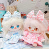 Cute Doll Lovely Clothes With Headband Accessories 2 Colors Flower Bud Skirt Accessories 10/20cm Cotton Doll/EXO Idol Dolls