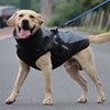 Waterproof Large Dog Clothes Winter Dog Coat With Harness Furry Collar Warm Pet Clothing Big Dog Jacket Labrador Bulldog Costume