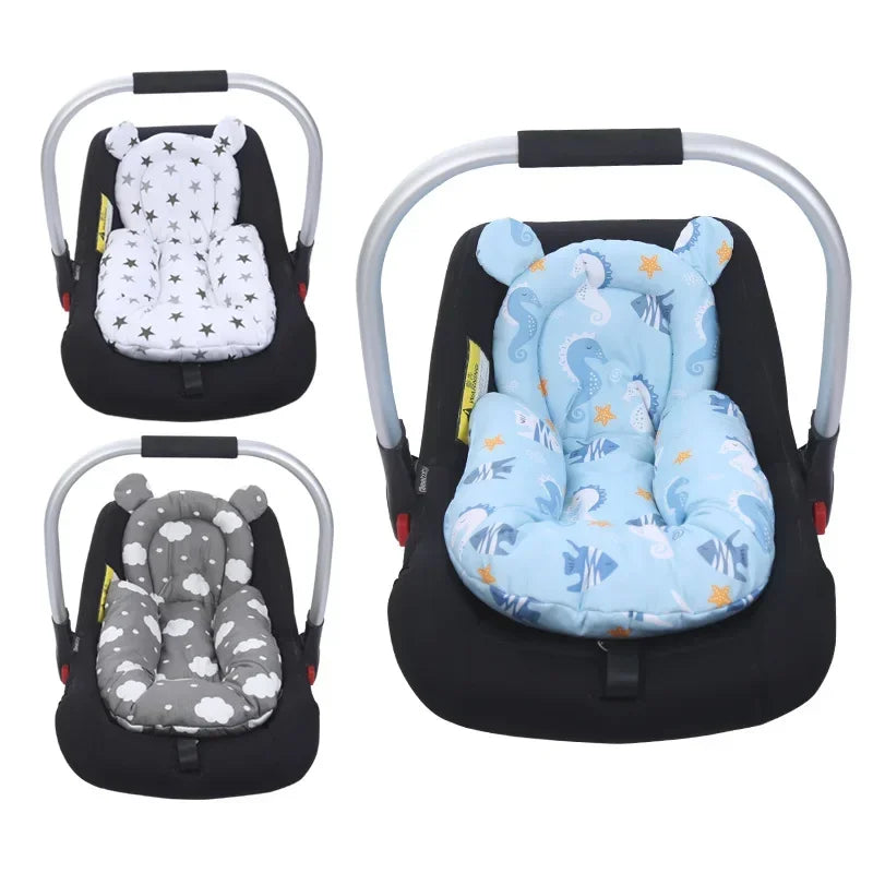 Cushion Mat Strolley Basket Thermal Funiversal Warm Chair Cotton Safety Seat Baby Lumber Pad Mat Roller Inner