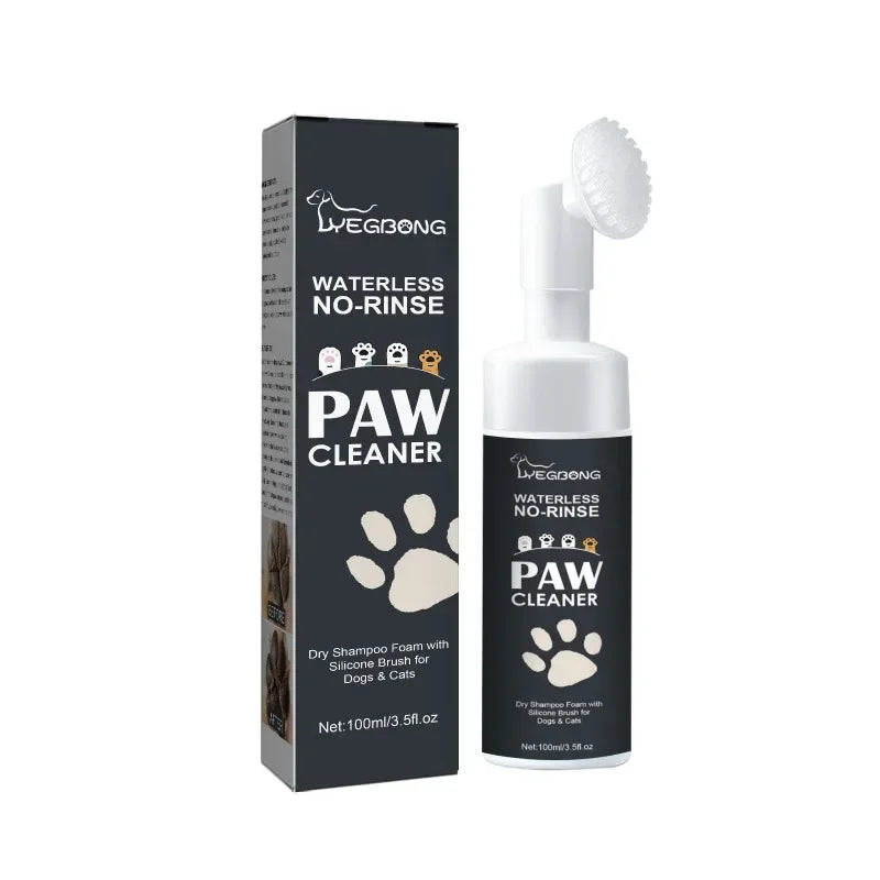 Paw Cleaner Dog Cat Fragrance-free Formula Traditional Bulky Foot And Paw Cleaner Ingredients Coconut Oil Gentian Root Glycerin