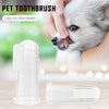 1/2pcs Finger Toothbrush Super Soft Pet Cat Dog Silica gel Brush Bad Breath Tartar Teeth Care Tool Dog Cat Cleaning Pet Supplies