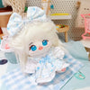 Cute Doll Lovely Clothes With Headband Accessories 2 Colors Flower Bud Skirt Accessories 10/20cm Cotton Doll/EXO Idol Dolls