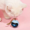 Smart Ball Cat Toy Automatic Moving Bouncing Rolling Ball for Indoor Cat Kitten Catching Exercise Ball Undercover Mouse Cat Toys