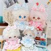 Cute Doll Lovely Clothes With Headband Accessories 2 Colors Flower Bud Skirt Accessories 10/20cm Cotton Doll/EXO Idol Dolls