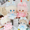 Cute Doll Lovely Clothes With Headband Accessories 2 Colors Flower Bud Skirt Accessories 10/20cm Cotton Doll/EXO Idol Dolls