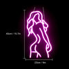 Sexy Lady Neon Sign Woman Body Pink Led Lights USB Powered Wall Light Up Signf For Home Bedroom Party Bar Night Club Room Decor