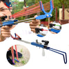 Hunting Slingshot Stainless Steel Professional Powerful Slingshot with 12 Strands of Rubber Band Outdoor Shooting Sling Shot New