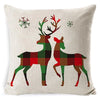 2025 New Year Christmas pillow case ,45x45cm, cushion cover home Christmas decoration pillow case