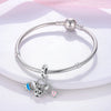 Silver Plated Charms Graduation Campus Mortarboard Beads Fit Original Pandora Bracelet Diy Pendants Jewelry Gift