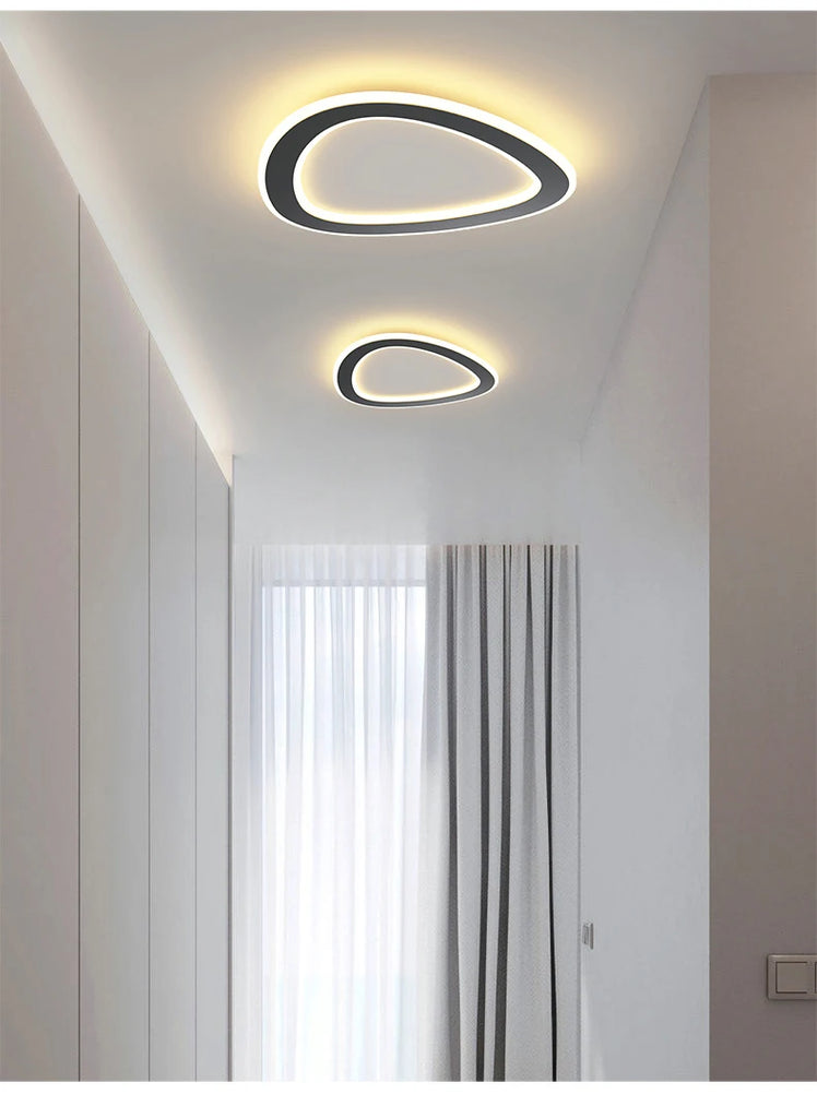 Nordic Aisle Corridor Ceiling Lights Modern Minimalist Entry Porch Lamp Personality Creative Balcony Light Luxury Bedroom Lights