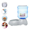 3.8L Pet Automatic Feeder Waterer Food Water Dispenser Large Capacity Cat Dog Bowl Pets Supplies