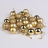 3cm 24PCS Gold Sliver Red Christmas Ball Ornaments 2023 New Year Party Small Baubles Xmas Tree Pendants Merry Christmas Decor