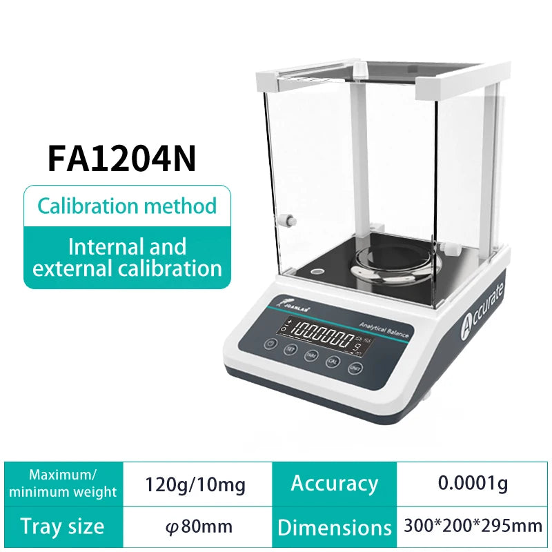 Laboratory Scales Analytical Balance Digital Microbalance Precision Electronic Balance Scale 120g 220g Range 0.0001g Resolution