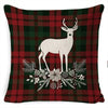 2025 New Year Christmas pillow case ,45x45cm, cushion cover home Christmas decoration pillow case