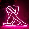 Sexy Lady Neon Sign Woman Body Pink Led Lights USB Powered Wall Light Up Signf For Home Bedroom Party Bar Night Club Room Decor