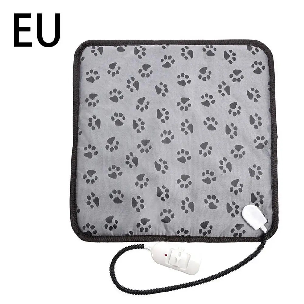 3-speed Adjustable Heating Pad For Dog Cat Power-off Protection Pet Electric Heated Warm Mat Bed Waterproof Bite-resistant Wire