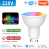 TNCE GU10 Zigbee/Bluetooth/Wifi Smart LED RGB C+W Dimmable Lamps Smart Home APP Control Spotlight Bulb For Alexa Google Home