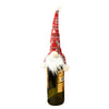 Christmas Supplies Tall Hat Faceless Doll Wine Bottle Christmas Ornaments Holder Santa Claus Wine Bag New Year'S Eve Decorations